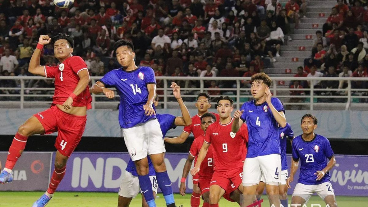 Dihajar Indonesia 2-0, Begini Kata Pelatih Kamboja usai Pertandingan