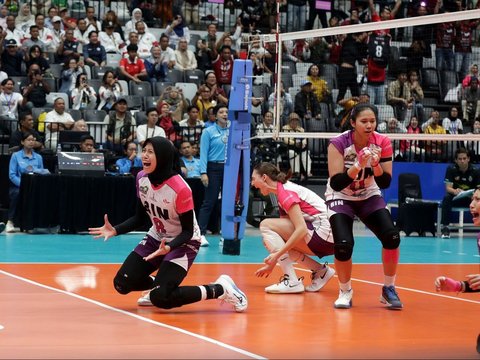 FOTO: Cetak Sejarah Baru, Jakarta BIN Juara Proliga 2024 untuk Pertama Kali