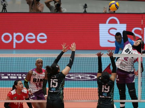 FOTO: Cetak Sejarah Baru, Jakarta BIN Juara Proliga 2024 untuk Pertama Kali