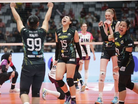 FOTO: Cetak Sejarah Baru, Jakarta BIN Juara Proliga 2024 untuk Pertama Kali